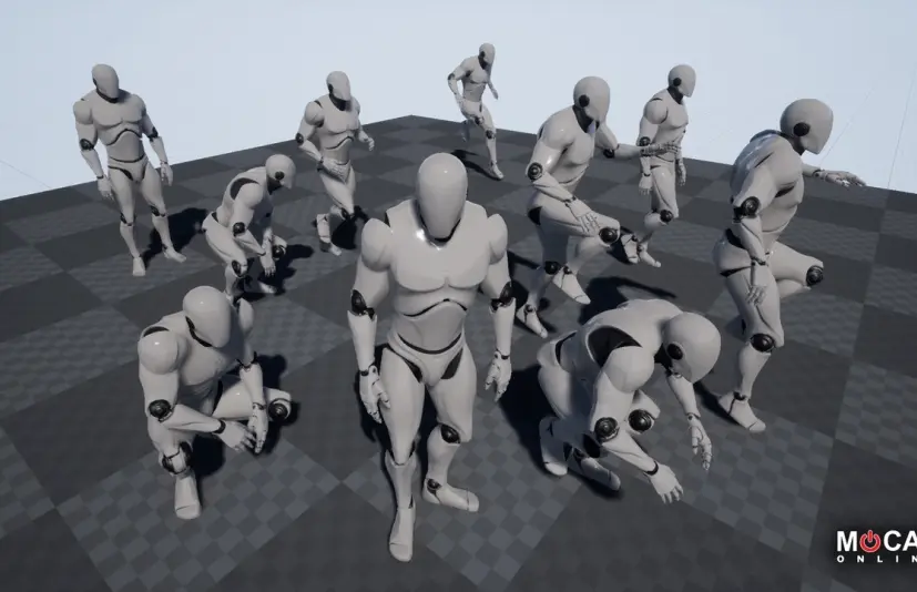 移动入门 - 动作捕捉动画包 Mobility Starter - MoCap Animation Pack