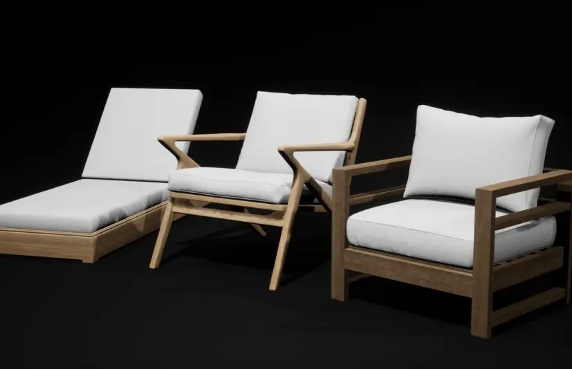 椅子资源素材包 Chairs - Asset Pack