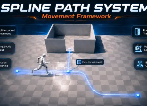 样条路径系统——运动框架 - Spline Path System – Movement Framework