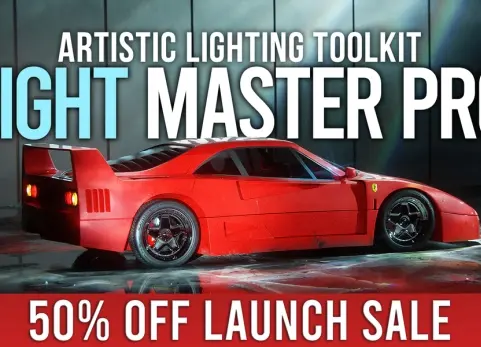 Blender艺术灯光工具包 - Light Master Pro v1.0
