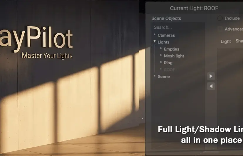 Blender灯光工具 - RayPilot v1.0.8