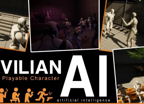 民用 NPC 人工智能 - Civilian NPCs AI