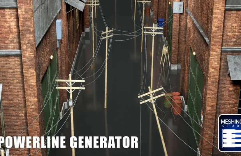 电力线路发生器 - Powerline Generator