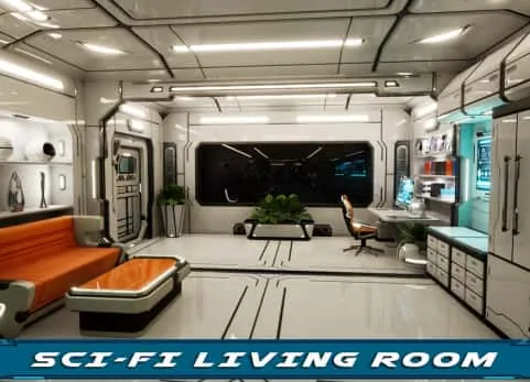 科幻客厅 - Sci-Fi Living Room