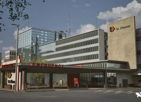 现代医院环境 - Modern Hospital Environment