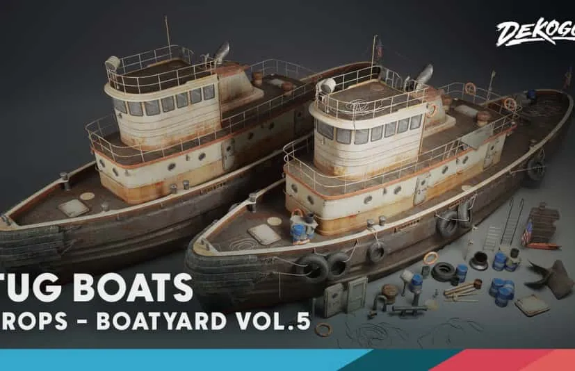 船厂 VOL.5 - 拖船 - Boatyard VOL.5 - Tugboat