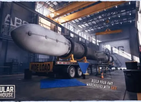 模块化仓库 - Modular Warehouse (Warehouse, Industrial Warehouse, Hangar, Factory, Warehouse)