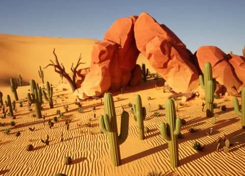 风格化PBR沙漠包 - Stylized PBR Desert Pack