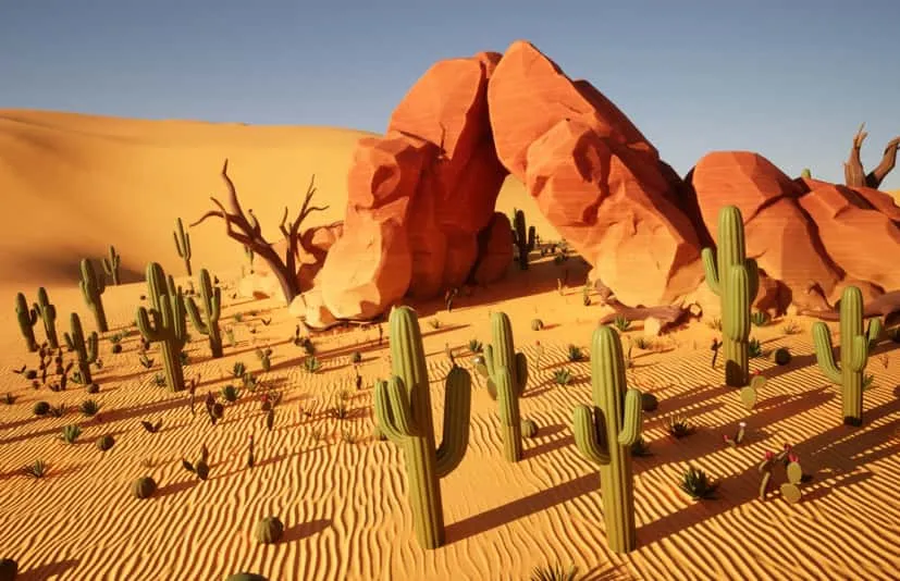 风格化PBR沙漠包 - Stylized PBR Desert Pack