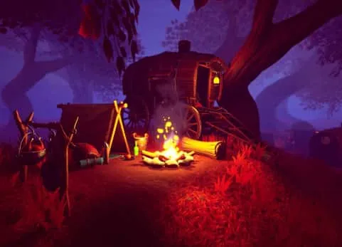 风格化环境魔法营地 - Stylized Environment Magic Camp - Stylized Nature Fantasy