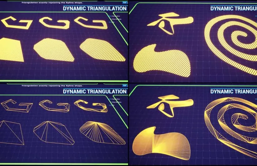 动态网格编辑器运行插件 Dynamic Triangulation