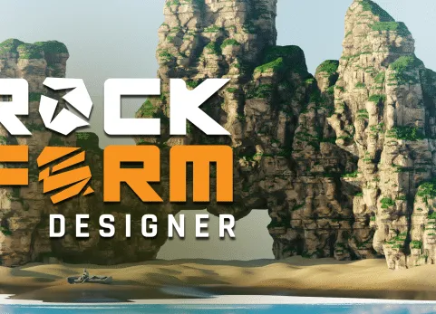 Blender岩石形态设计与生成器 - Rock Form Designer & Generator