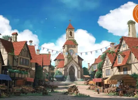 风格化的中世纪市场包 Stylized Medieval Market Fatpack