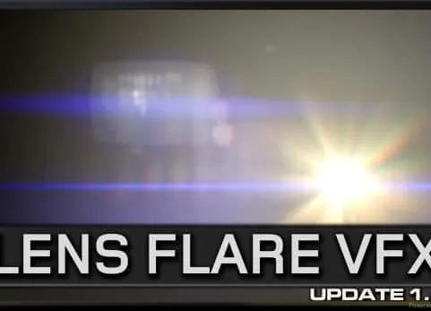 镜头光晕视觉特效 - LENS FLARE VFX | ADVANCED SPRITE BASED LENS FLARES