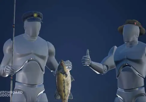 带动画的淡水鱼包 - Freshwater Fish Pack with Animations