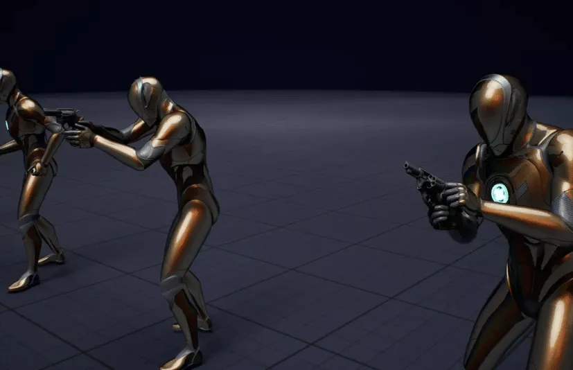 生存移动插件左轮手枪 Survival Locomotion Addon Revolver