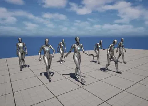 高质量动画：跑酷、步行与跑步 - High-Quality Animations Parkour