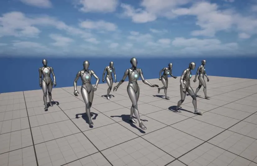 高质量动画：跑酷、步行与跑步 - High-Quality Animations Parkour