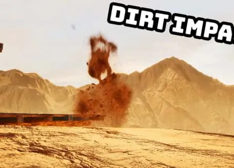 地面冲击尘土飞扬特效 - Dirt Impact VFX