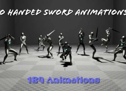 双手剑动画 V1 - Two Handed Sword Animations V1