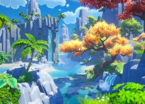 风格化自然 第二卷 |风格化环境包 - Stylized Nature Vol. 2 Stylized Environment Bundle