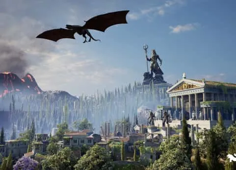 古希腊奇幻超级包 Ancient Greek Fantasy Megapack ( Volcano, Dragon )