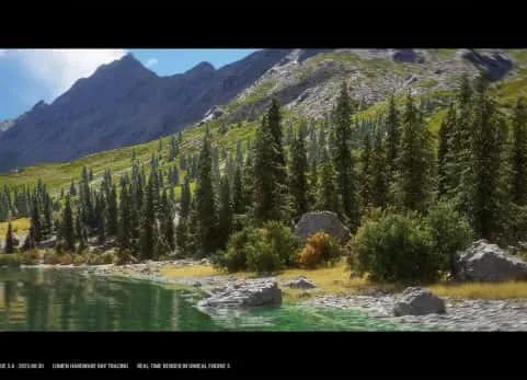 阿尔卑斯山地形 - Alpine Landscape