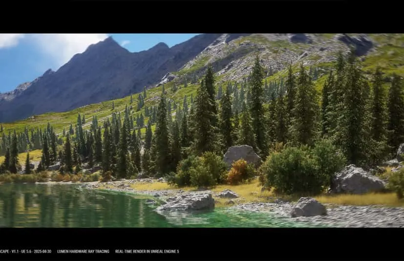 阿尔卑斯山地形 - Alpine Landscape