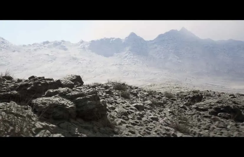 熔岩山脉景观 - LAVA MOUNTAINS LANDSCAPE