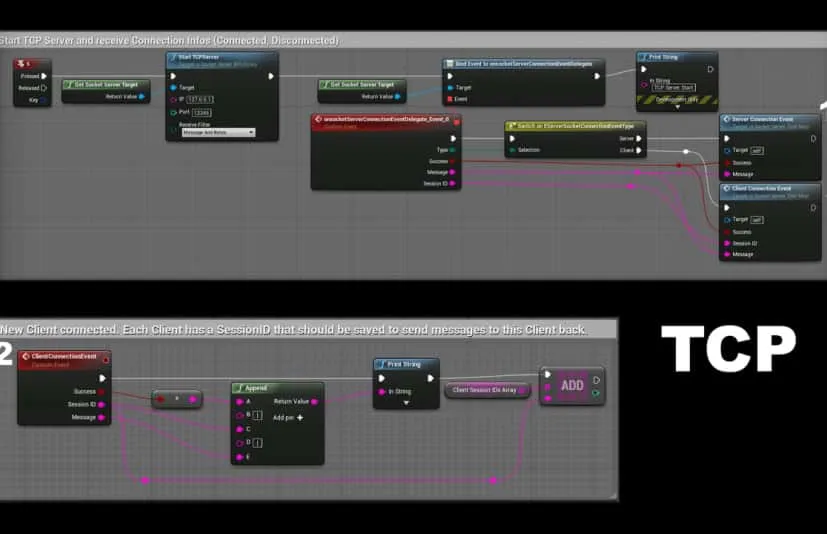 TCP UDP 套接字服务器插件 - TCP UDP Socket Server Plugin
