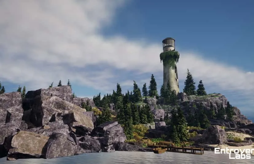 废弃灯塔岛——模块化环境包 - Abandoned Lighthouse Island – Modular Environment Pack