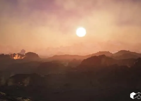 火山地形环境与地形散布工具 - Volcano Land Environment w/ Terrain Scatter Tool (Exterior, Natural, VFX)