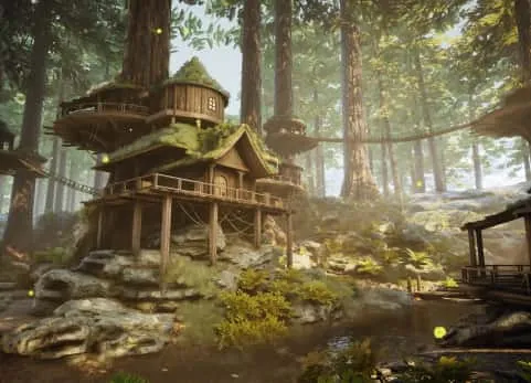 幻想森林村庄套件 - Fantasy Forest Village Kit