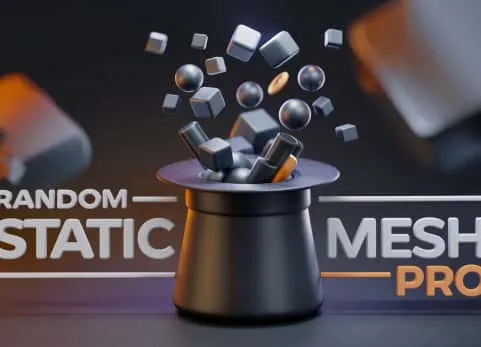 随机静态网格专业版 - Random Static Mesh Pro