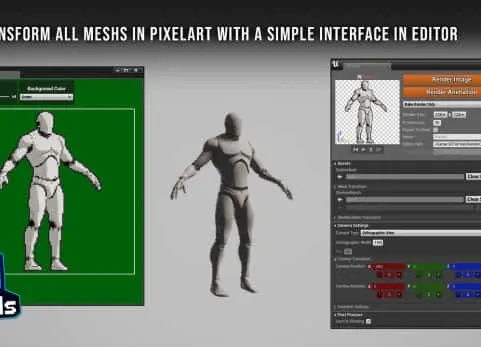 3D转像素工具 - 3D to Pixel
