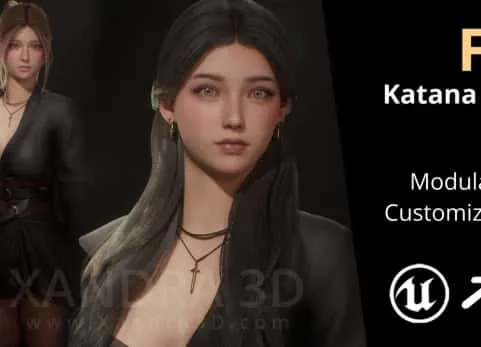 武士刀女孩 - F4 Katana Girl Satomi