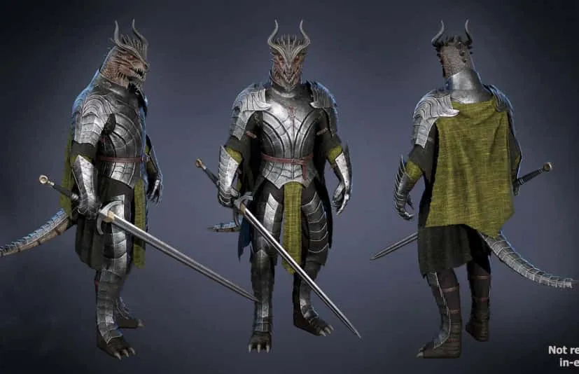 蜥蜴人圣骑士 - Lizardman Paladin