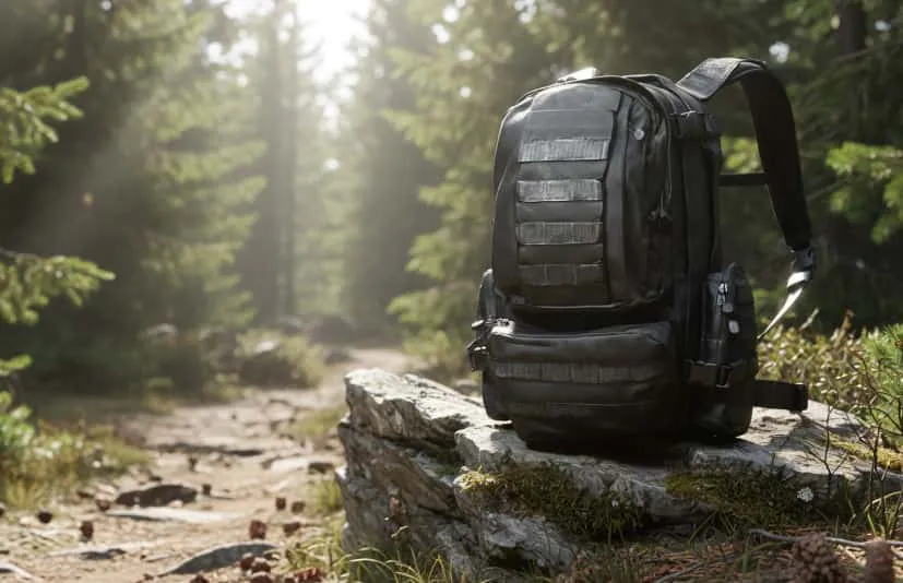 真实城市战斗背包 - Realistic Urban Combat Backpack Metahuman compatible M Series