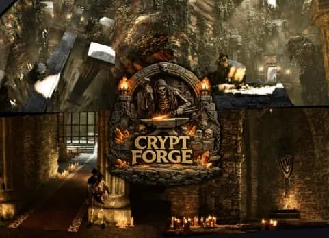 模块化地下城 - CryptForge (Modular Dungeon, Crypt, Catacombs, Underground Ruins, Modular Ruins)