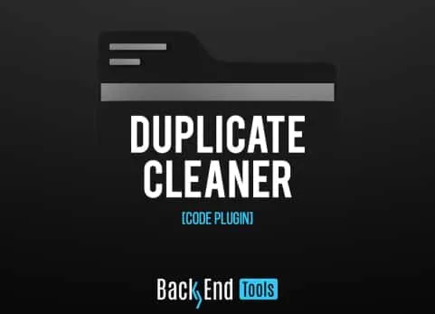 重复清理器插件 - Duplicate Cleaner