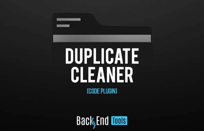 重复清理器插件 - Duplicate Cleaner