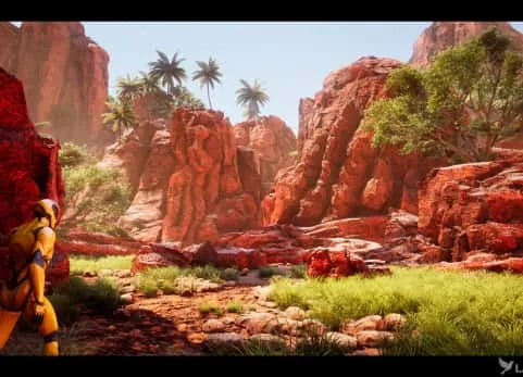 红峡谷沙漠生物群系 - Red Canyon Desert Biome