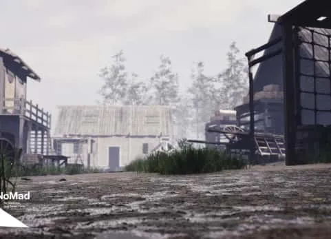 中世纪村庄——质朴奇幻定居环境 - Medieval Village – Rustic Fantasy Settlement Environment