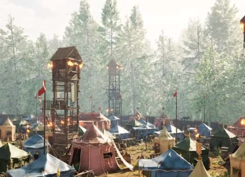 中世纪战争营地 - Medieval War Camp
