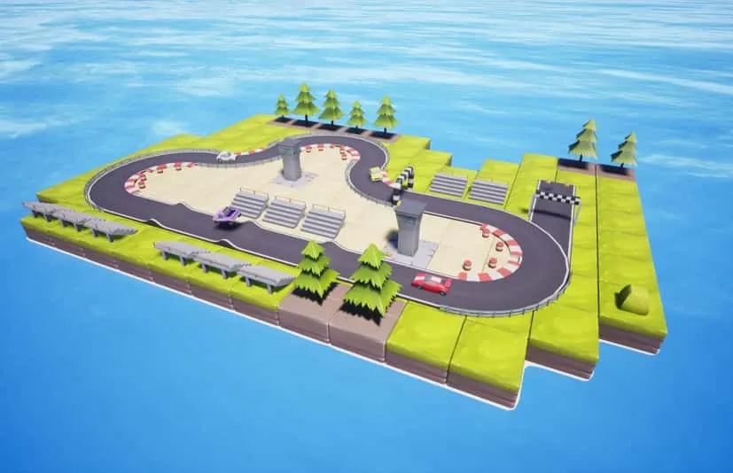 卡通赛道包 - Cartoon Racing Track Pack