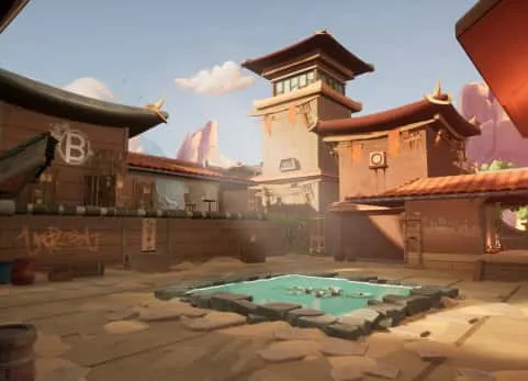 风格化第一人称射击亚洲神庙 - Stylized FPS Asian Temple