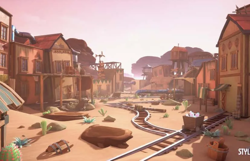 风格化沙漠屋 - Stylized Desert House