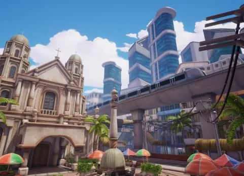 风格化城市环境：马尼拉 - Stylized City Environment Manila