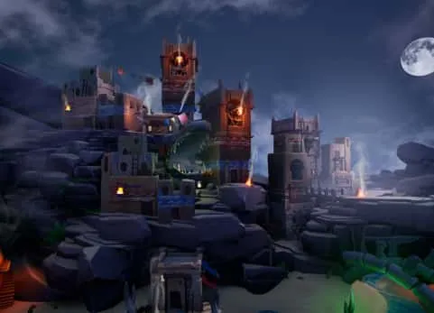 风格化沙漠小镇 - Stylized Desert Town ( Stylized Stylized Desert Desert Town Town Tower Tower )