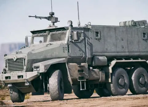 可驾驶车辆 - Vehicle Drivable Ural63095 MRAP